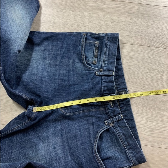 BOSS Hugo Boss Dark Wash Straight Leg Jeans - Picture 13 of 14